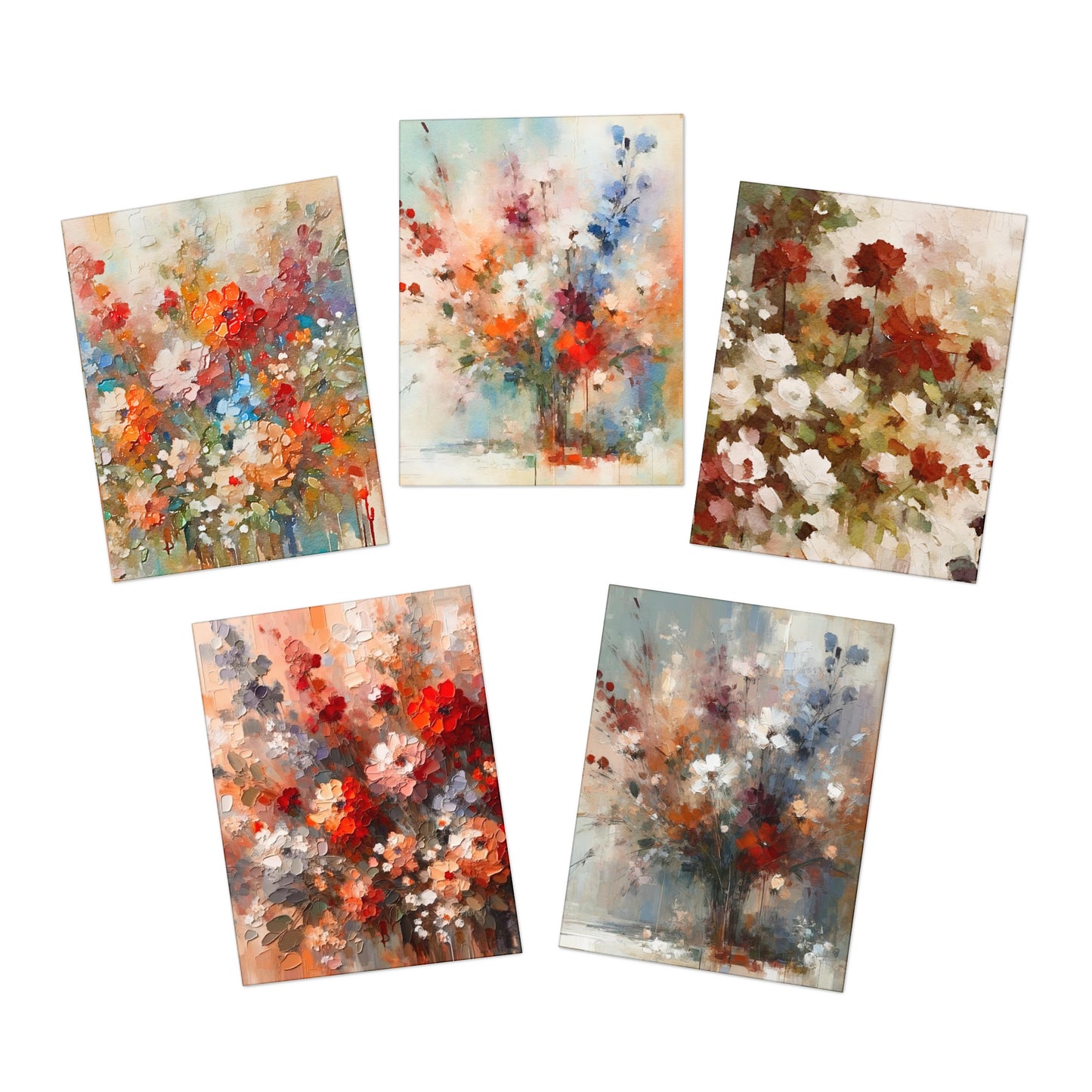 Multi-Design Greeting Cards (5-Pack)