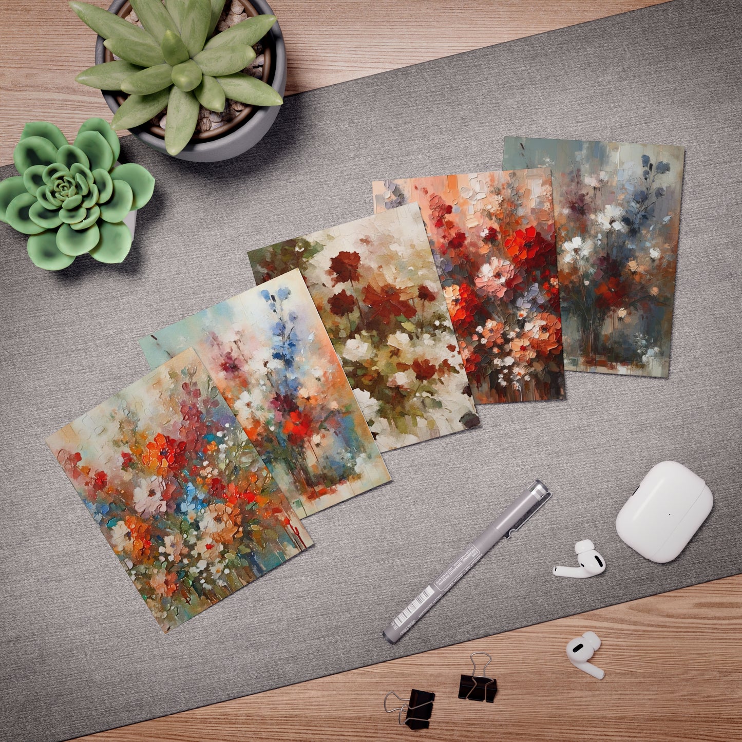 Multi-Design Greeting Cards (5-Pack)