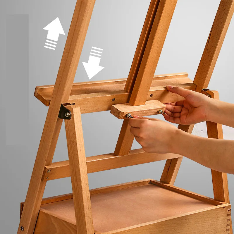 Adjustable Beech Easel